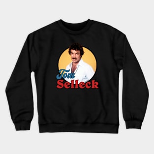 Tom Selleck Retro Man Crewneck Sweatshirt